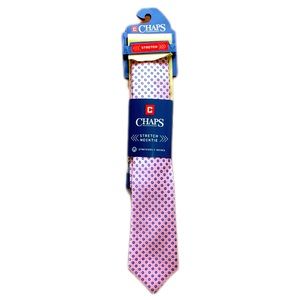 Chaps Pink & Blue Silk Tie New with tags